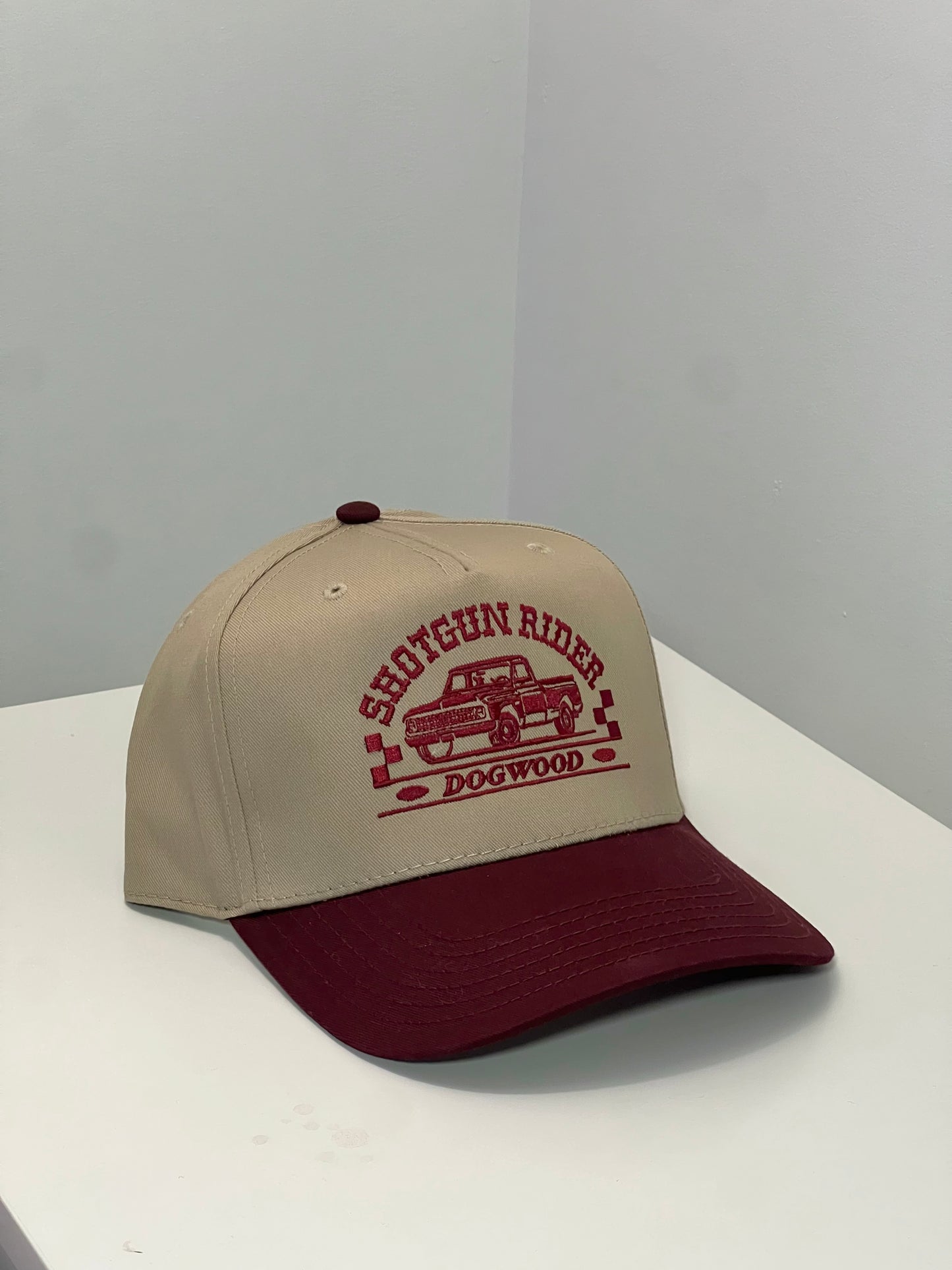 Shotgun Rider Trucker Hat Wine