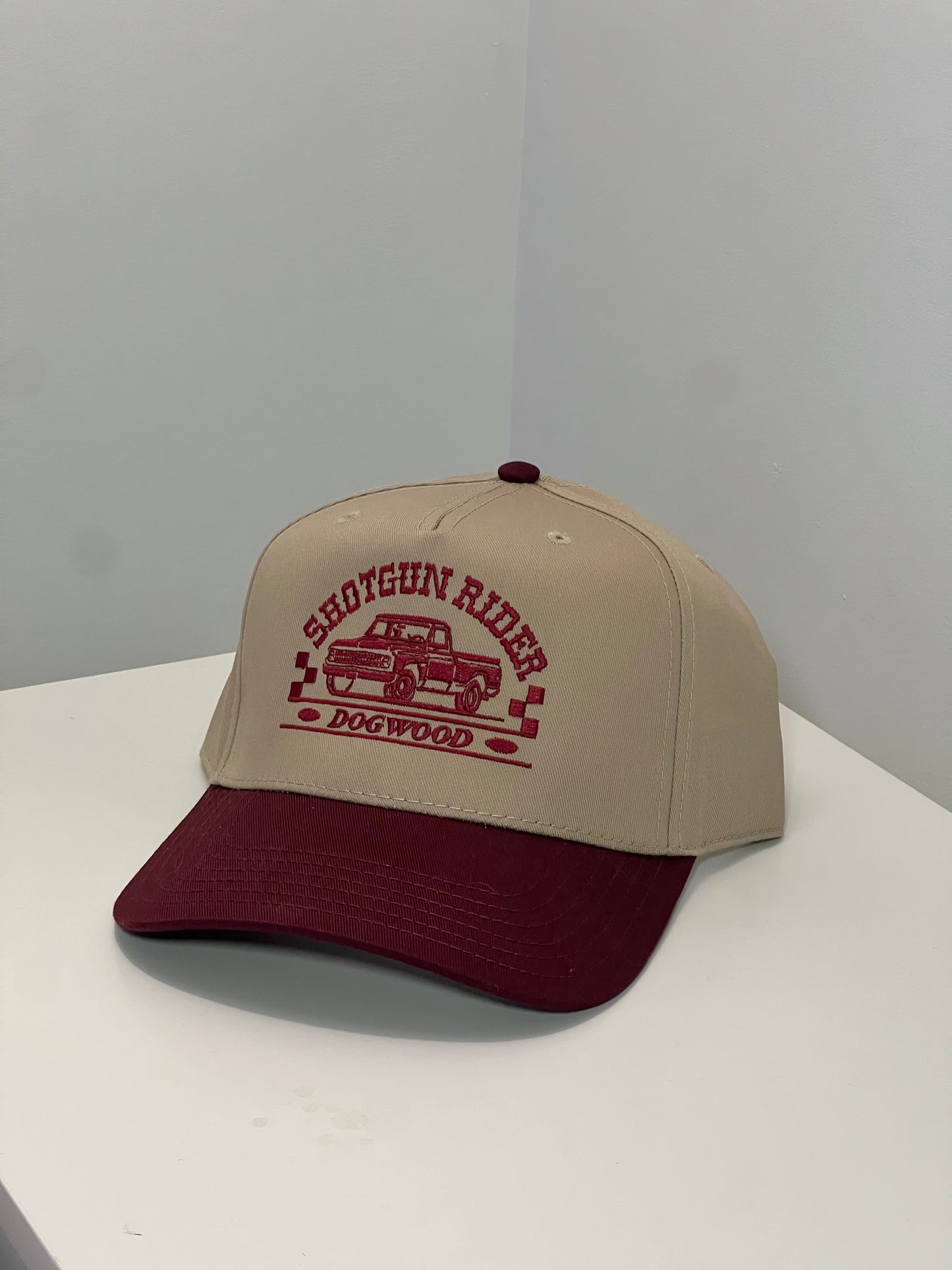 Shotgun Rider Trucker Hat Wine