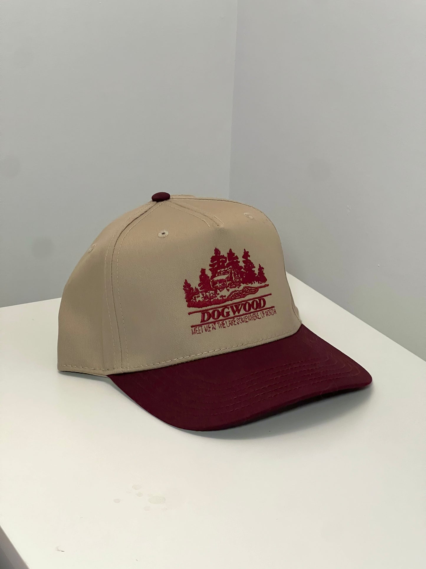Cabin Trucker Hat Wine