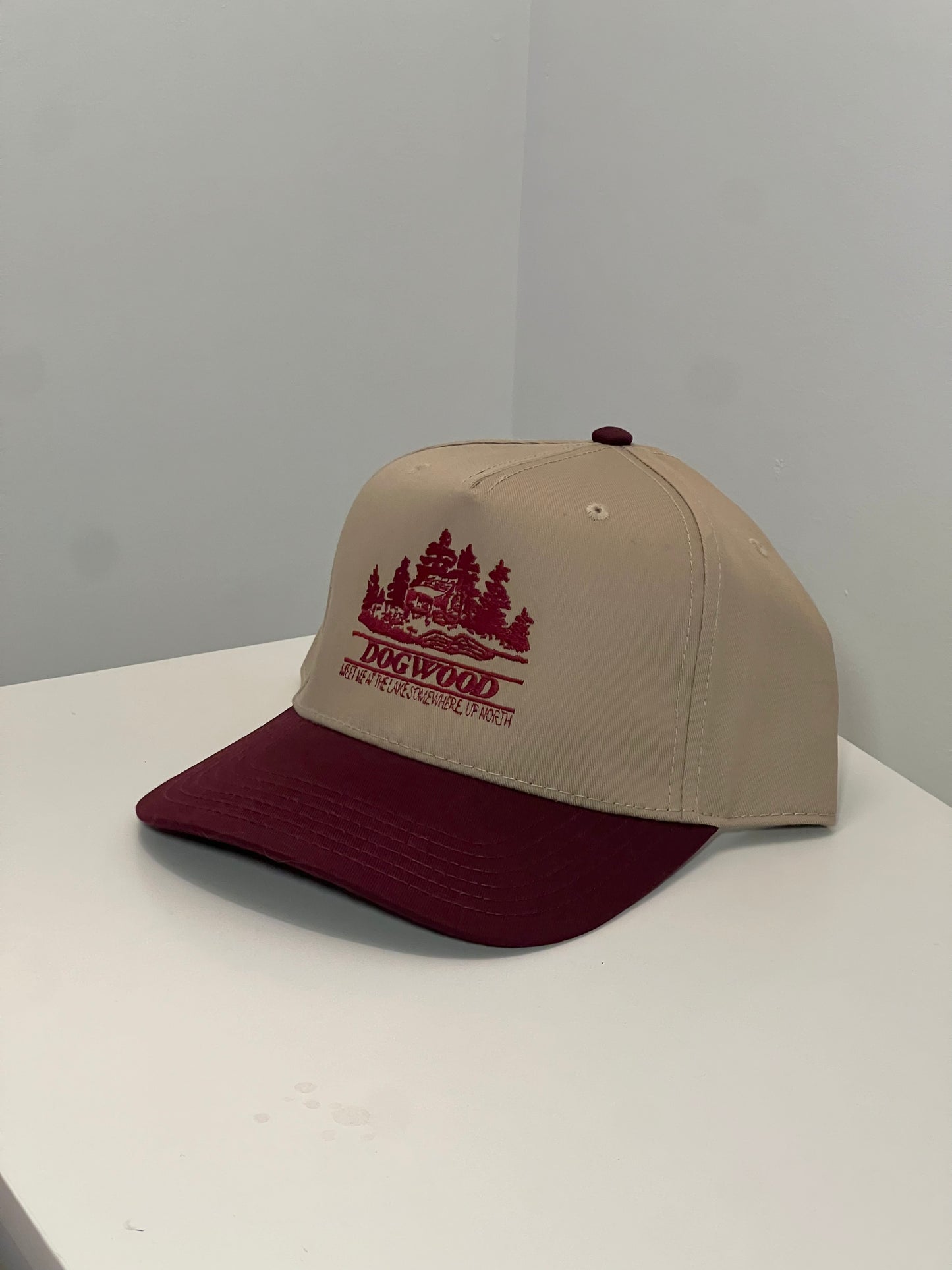 Cabin Trucker Hat Wine