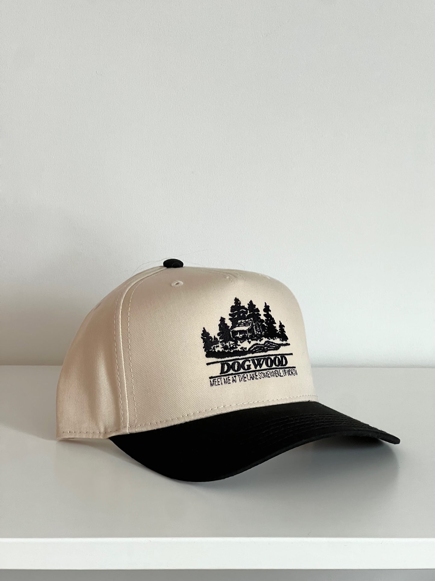 Cabin Trucker Hat Black